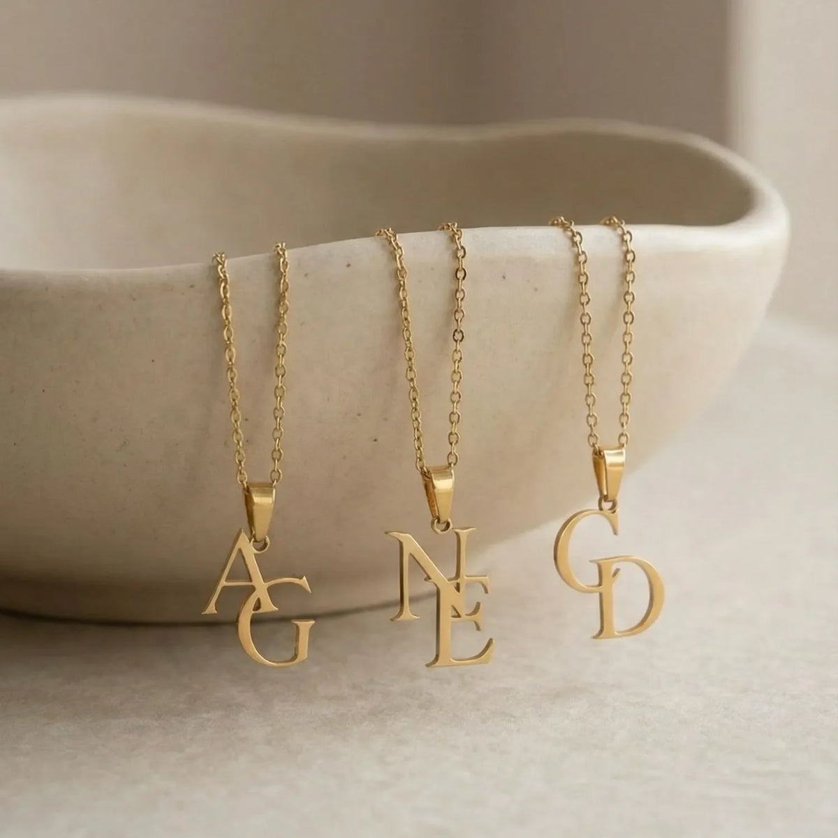Collier Initiales