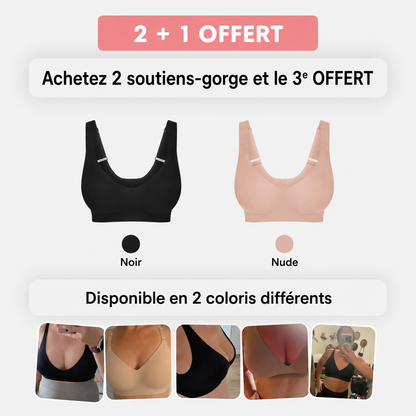 Soutien-gorge confort plus sans coutures et sans armatures