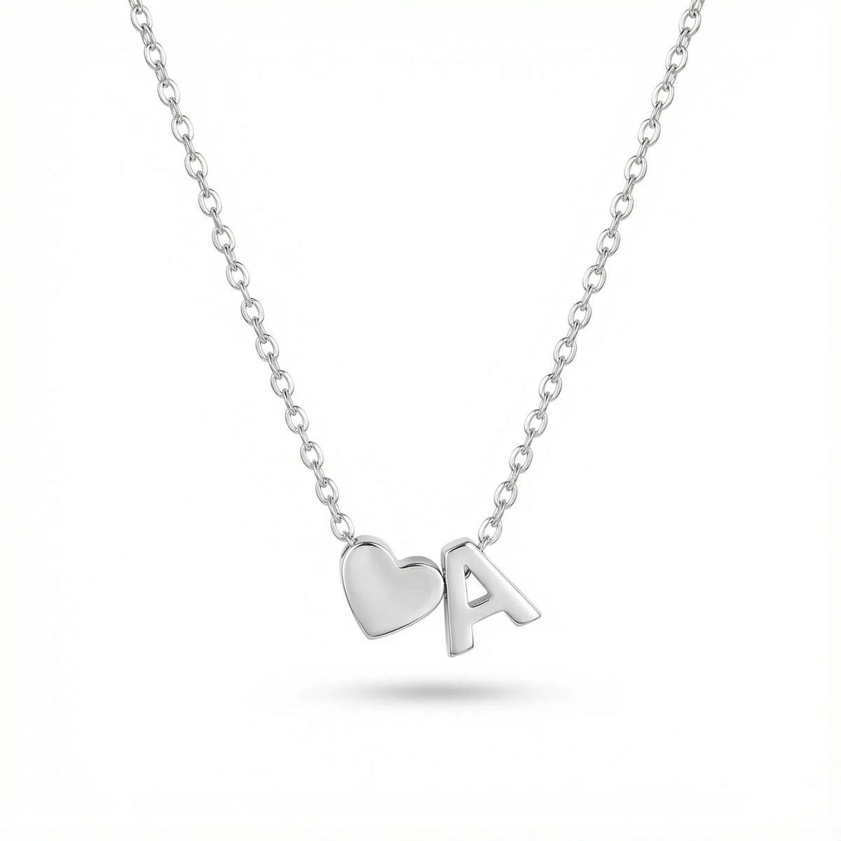Collier Cœur avec Initiale