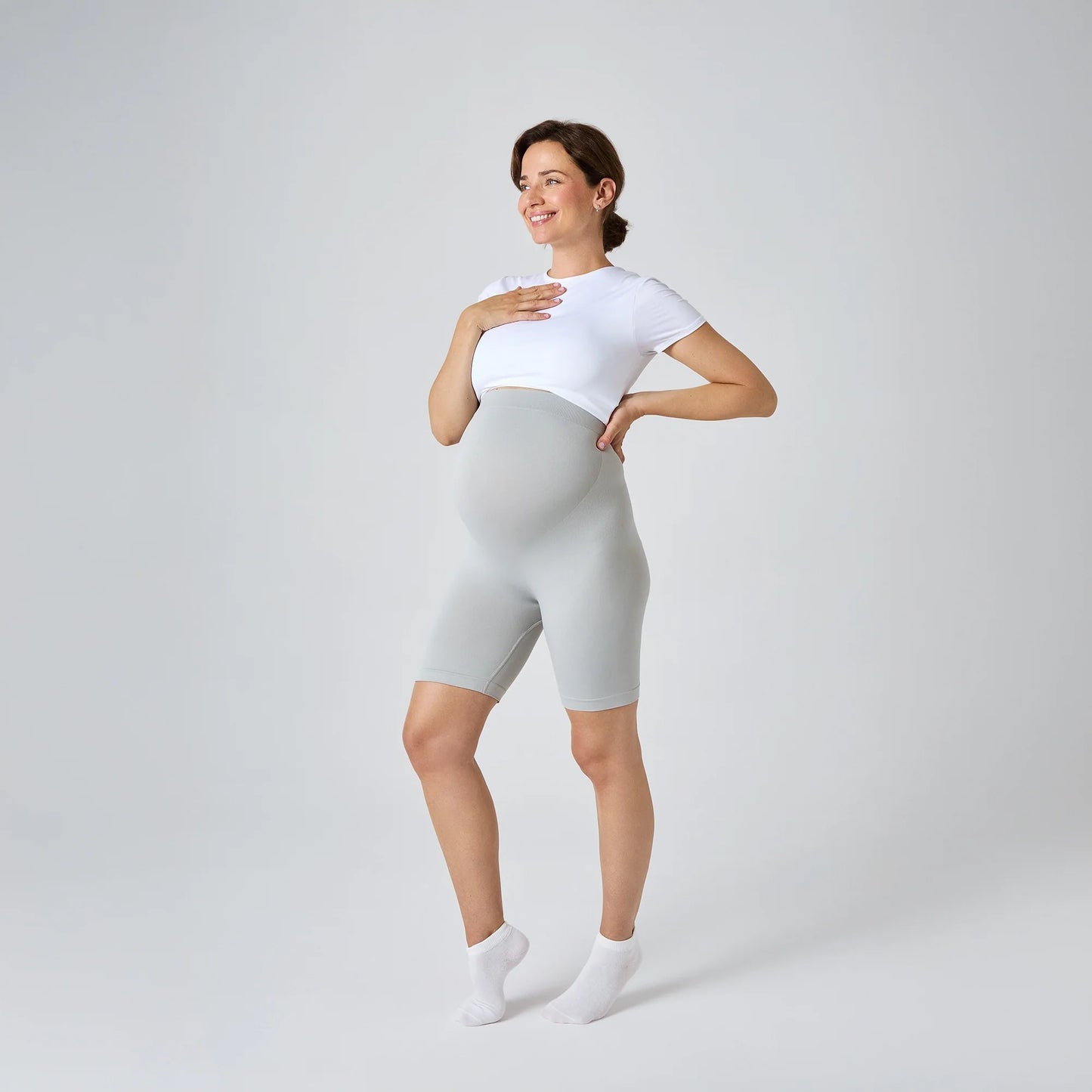 Gris clair | Sculpte sans comprimer | Pour des fesses joliment mises en valeur et des jambes que vous aurez plaisir à montrer.