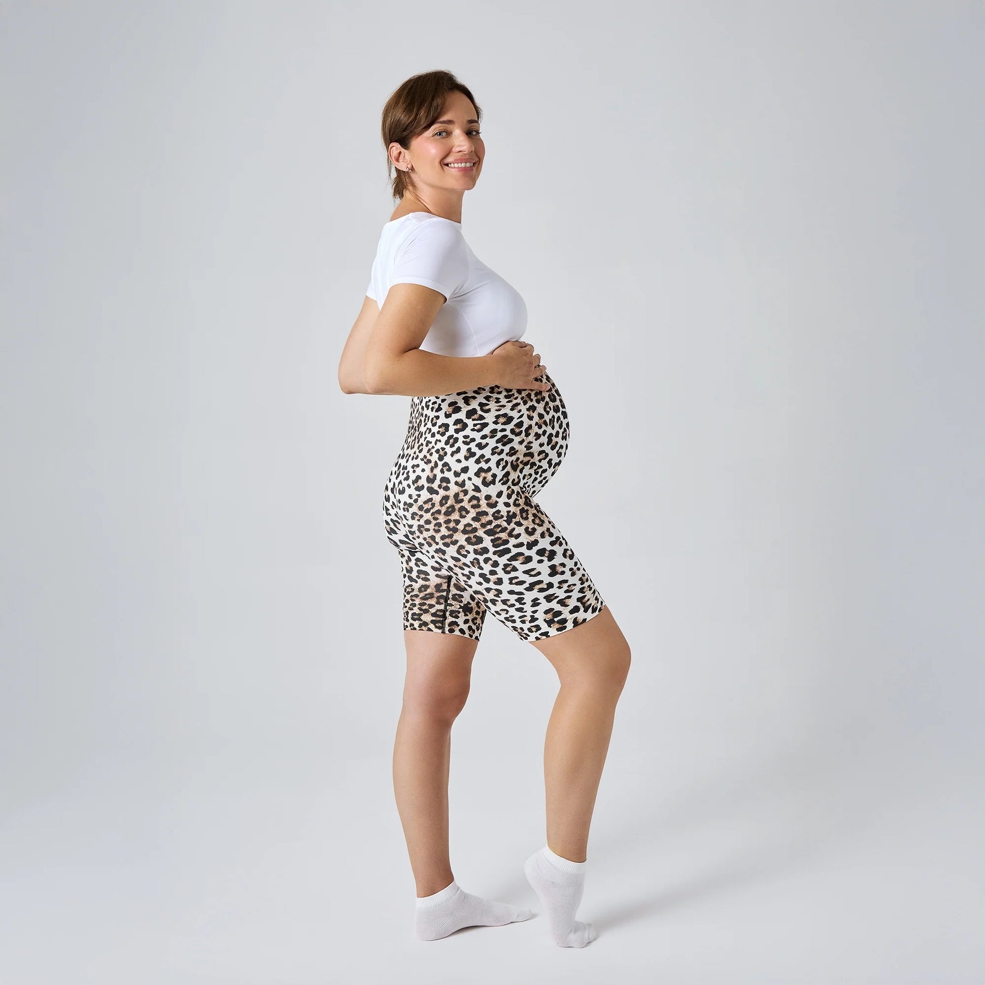 Léopard | 100% opaque | Grâce à des fibres de qualité, la matière reste totalement opaque même en plein mouvement — tu n'as aucune inquiétude à avoir.

